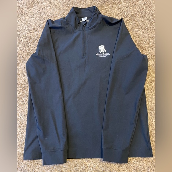 Under Armour Other - Under Armour Wounded Warrior
Pullover Mens L Long Sleeve 1/4 Zip
Patriotic Black
